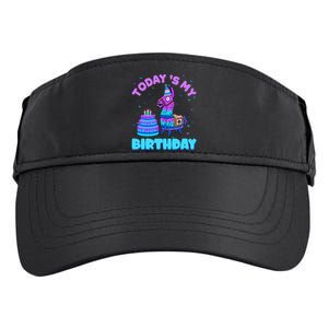 Todays My Birthday Llama Family Party Decorations Adult Drive Performance Visor