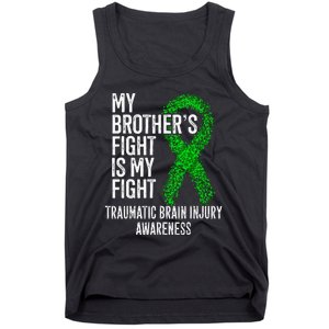 TBI My Brothers Fight Is My Fight Traumatic Brain Injury Tank Top