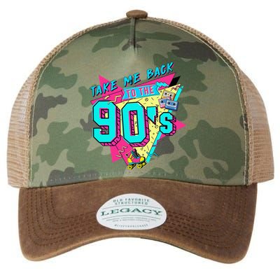 Takes Me Back To 90s Legacy Tie Dye Trucker Hat