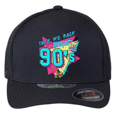 Takes Me Back To 90s Flexfit Unipanel Trucker Cap