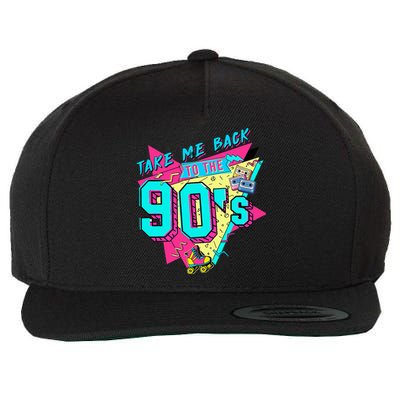 Takes Me Back To 90s Wool Snapback Cap