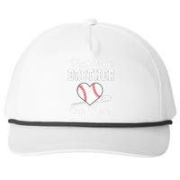 Thats My Brother Out There Baseball For Sister Brother Snapback Five-Panel Rope Hat