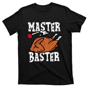 Thanksgiving Master Baster Funny Turkey Day Fall T-Shirt