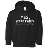 Twin Matching Brother Sister Twins Siblings Fraternal Toddler Hoodie