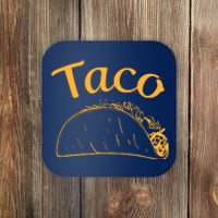 Taco Mom Burrito Taco Taquito Matching Family Coaster