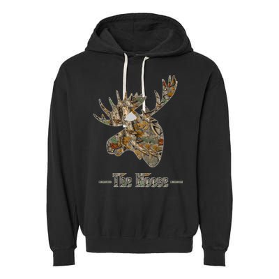 The Moose Camouflage Garment-Dyed Fleece Hoodie