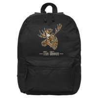 The Moose Camouflage 16 in Basic Backpack