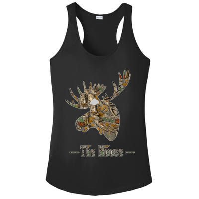 The Moose Camouflage Ladies PosiCharge Competitor Racerback Tank