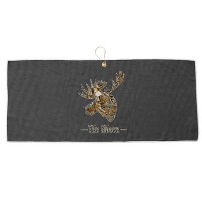 The Moose Camouflage Large Microfiber Waffle Golf Towel