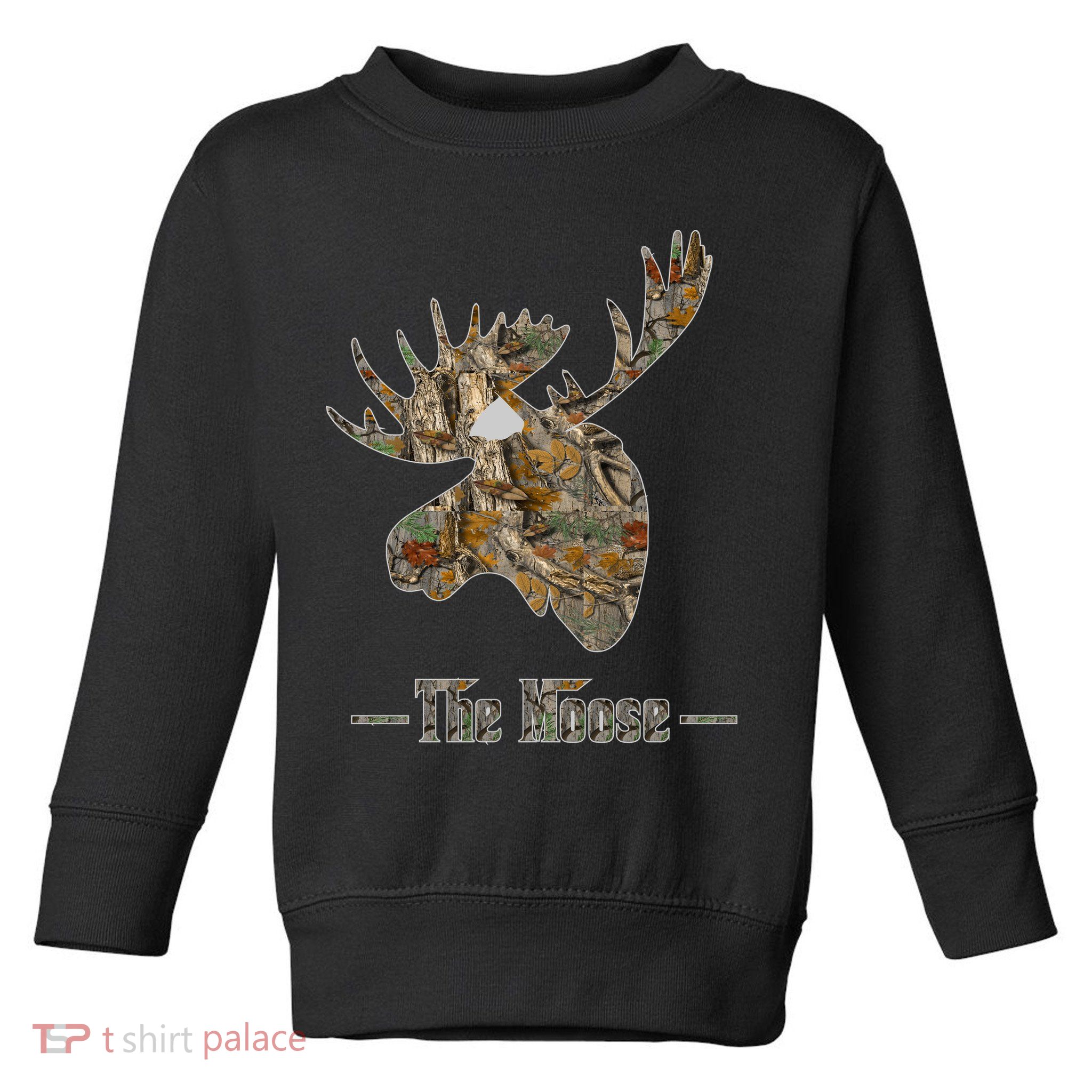 The Moose Camouflage Toddler Sweatshirt