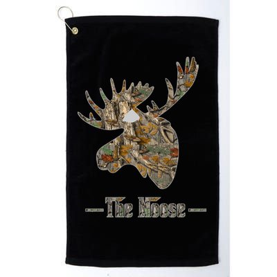 The Moose Camouflage Golf Towel