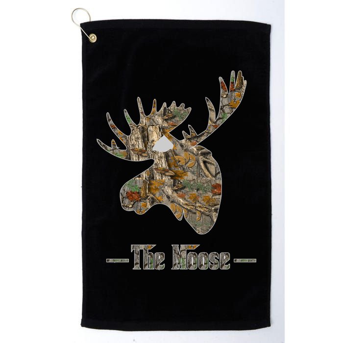 The Moose Camouflage Golf Towel