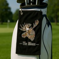 The Moose Camouflage Golf Towel