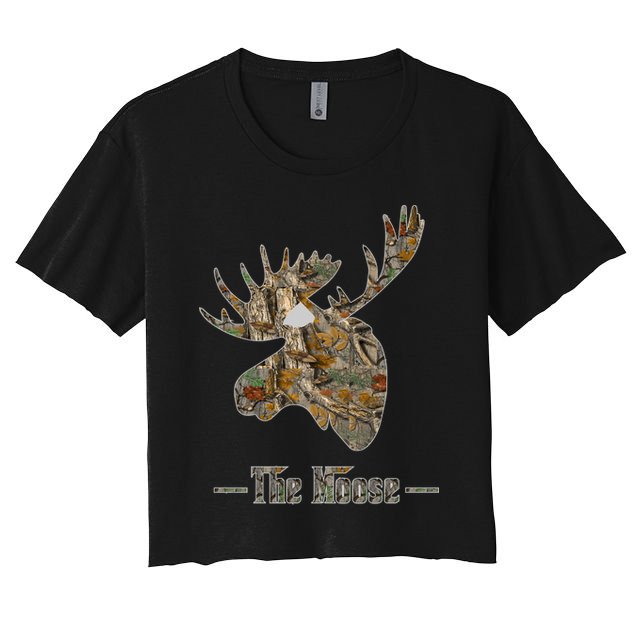 The Moose Camouflage Crop Top
