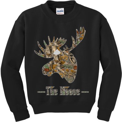 The Moose Camouflage Kids Sweatshirt