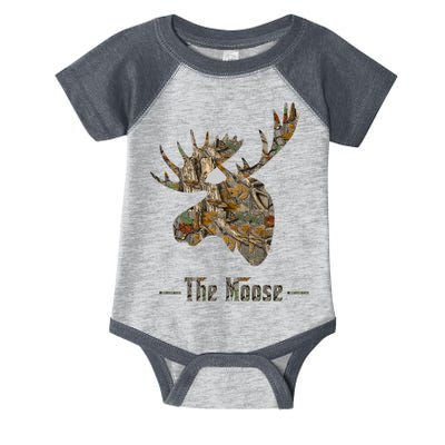 The Moose Camouflage Infant Baby Jersey Bodysuit
