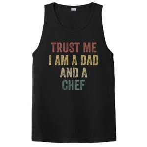 Trust Me Chef Dad Funny Fathers Day Gift PosiCharge Competitor Tank