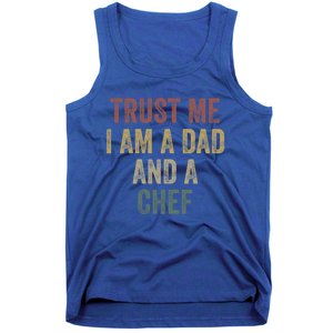 Trust Me Chef Dad Funny Fathers Day Gift Tank Top