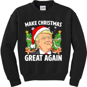 Trump Make Christmas Great Again Ugly Christmas Sweaters Kids Sweatshirt