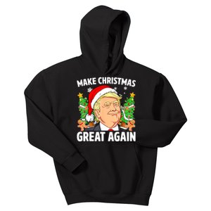 Trump Make Christmas Great Again Ugly Christmas Sweaters Kids Hoodie