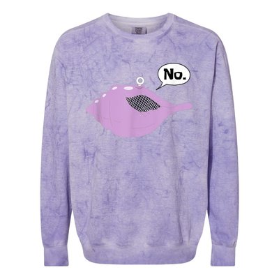 Talking Magic Conch Shell Colorblast Crewneck Sweatshirt