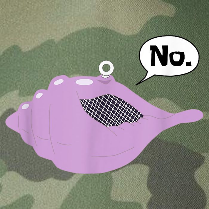 Talking Magic Conch Shell Legacy Tie Dye Trucker Hat