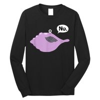 Talking Magic Conch Shell Long Sleeve Shirt
