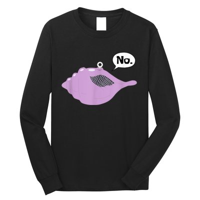 Talking Magic Conch Shell Long Sleeve Shirt