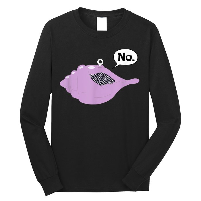 Talking Magic Conch Shell Long Sleeve Shirt
