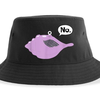 Talking Magic Conch Shell Sustainable Bucket Hat