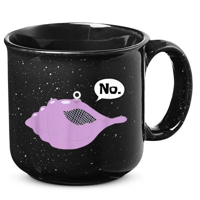 Talking Magic Conch Shell 15oz Campfire Ceramic Mug