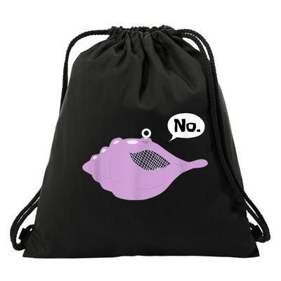 Talking Magic Conch Shell Drawstring Bag