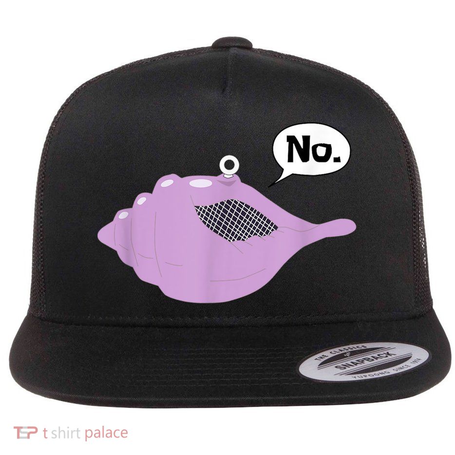 Talking Magic Conch Shell Flatbill Hat