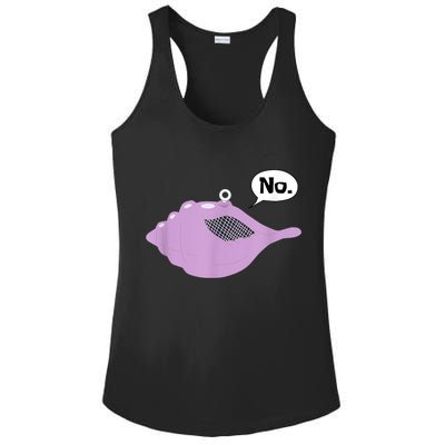 Talking Magic Conch Shell Ladies PosiCharge Competitor Racerback Tank