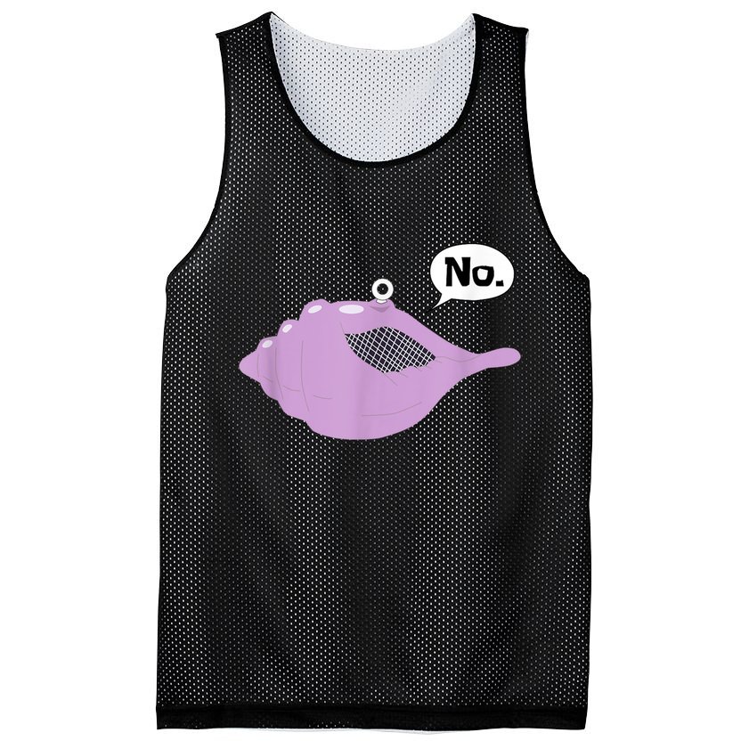 Talking Magic Conch Shell Mesh Reversible Basketball Jersey Tank