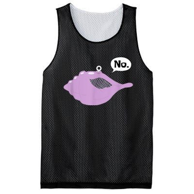 Talking Magic Conch Shell Mesh Reversible Basketball Jersey Tank