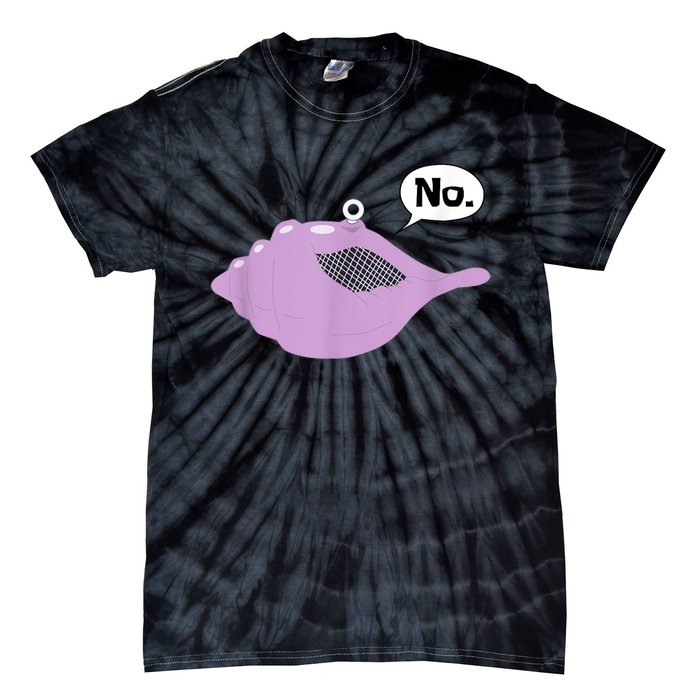 Talking Magic Conch Shell Tie-Dye T-Shirt