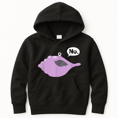 Talking Magic Conch Shell Kids Hoodie