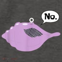 Talking Magic Conch Shell Vector Backpack