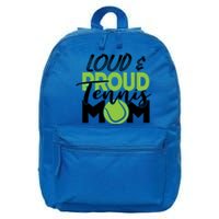 Tennis Mom Cute Gift Loud And Proud For Tennis Playing Mom Gift 16 in Basic Backpack