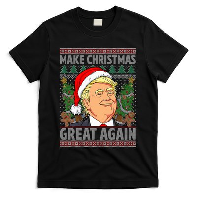 Trump Make Christmas Great Again Ugly Christmas Sweaters T-Shirt