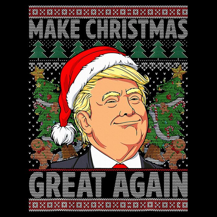 Trump Make Christmas Great Again Ugly Christmas Sweaters Impact Tech Backpack