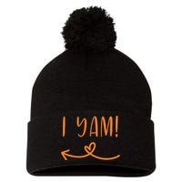 Thanksgiving Matching Couple Shes My Sweet Potato I Yam Set Pom Pom 12in Knit Beanie