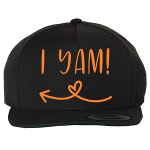 Thanksgiving Matching Couple Shes My Sweet Potato I Yam Set Wool Snapback Cap