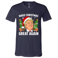 Trump Make Christmas Great Again Ugly Christmas Sweaters V-Neck T-Shirt