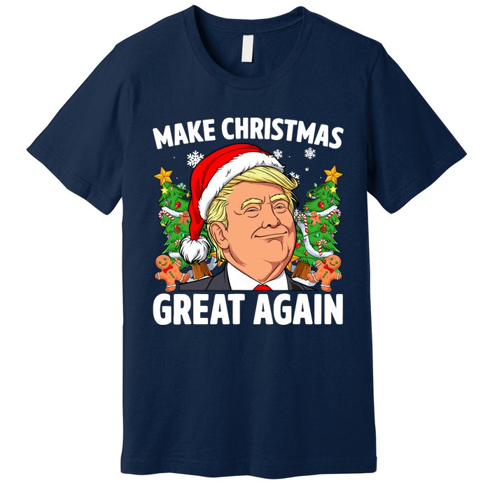 Trump Make Christmas Great Again Ugly Christmas Sweaters Premium T-Shirt