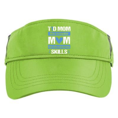 T1d Mom Calculating Skills Type 1 Diabetes Awareness Meaningful Gift Adult Drive Performance Visor