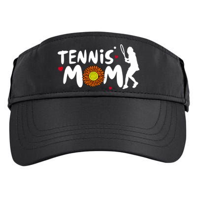 Tennis Mom Cute Tennis Gift Adult Drive Performance Visor