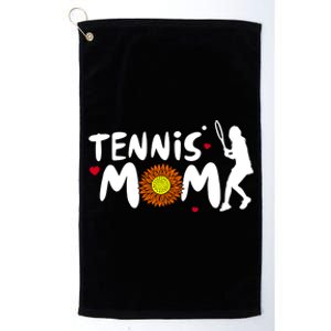 Tennis Mom Cute Tennis Gift Platinum Collection Golf Towel