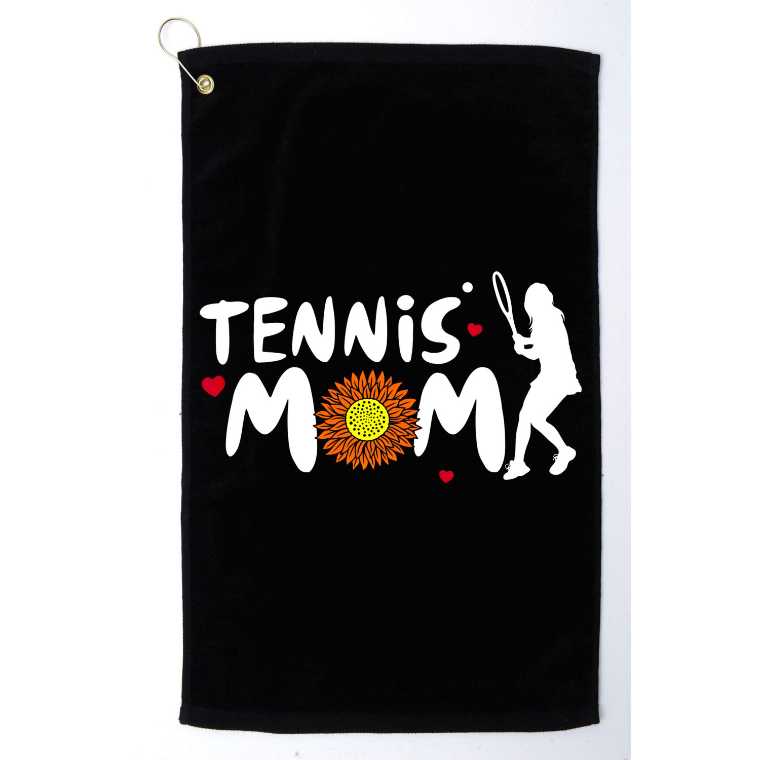 Tennis Mom Cute Tennis Gift Golf Towel